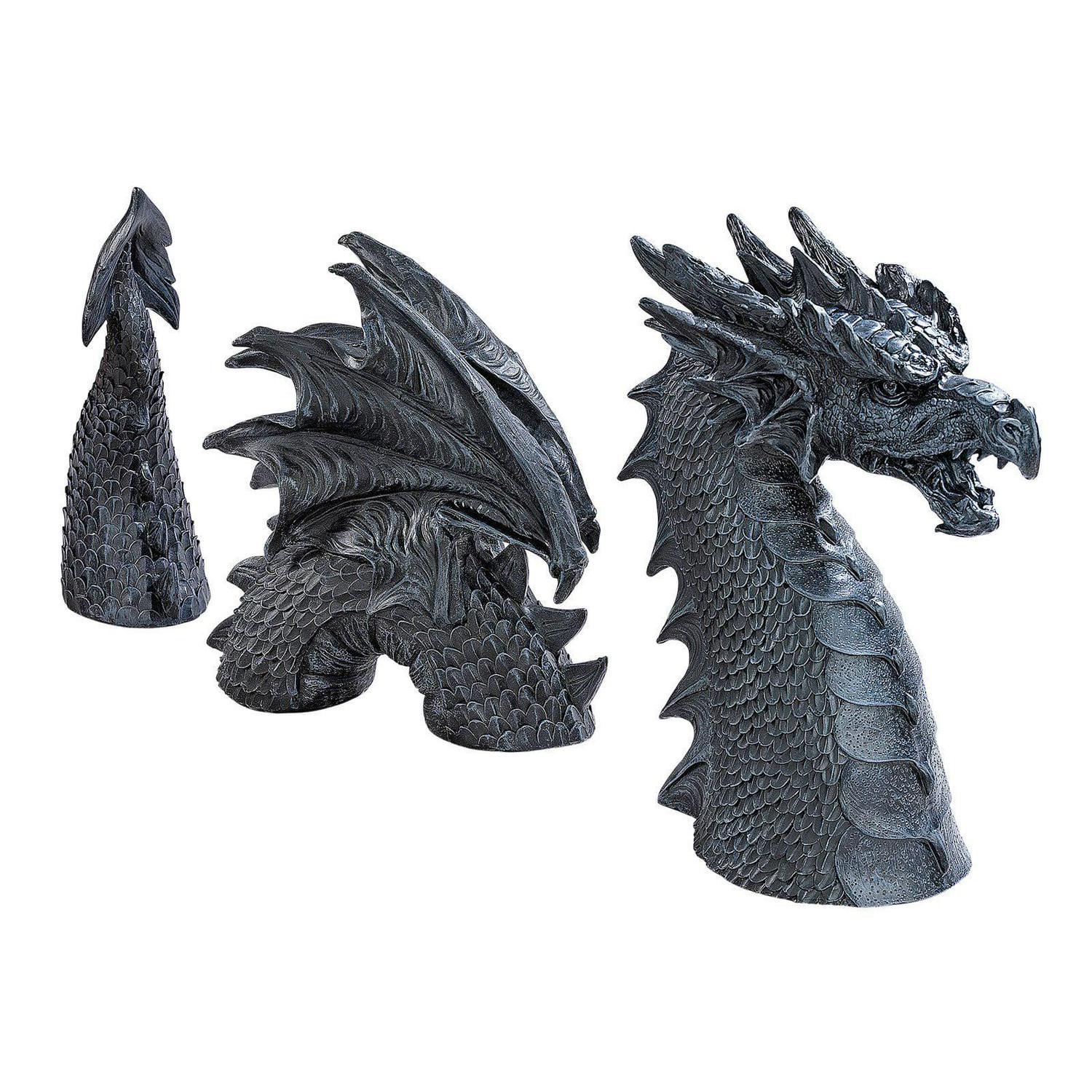 Design Toscano The Dragon of Falkenberg Castle Moat Lawn Statue - Image 2