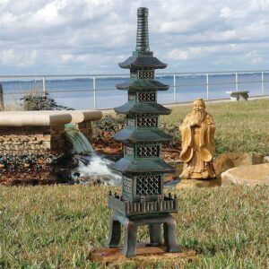 Design Toscano The Nara Temple: Asian Garden Pagoda Sculpture