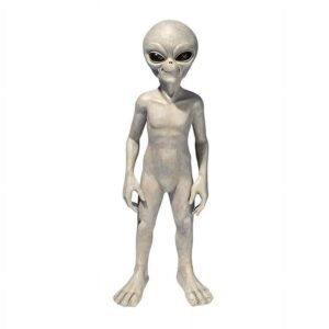 Design Toscano The Out-of-this-World Alien Extra Terrestrial Statue: Medium