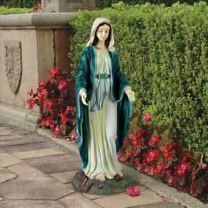 Design Toscano Virgin Mary The Blessed Mother Garden Statue