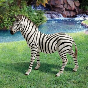 Design Toscano Zora, the Zebra Statue