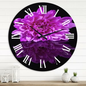 Designart 1 in Quartz Traditional Wall Clock