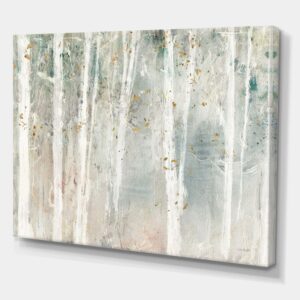 Designart 'A Woodland Walk into the Forest VII' Modern Farmhouse Canvas Art