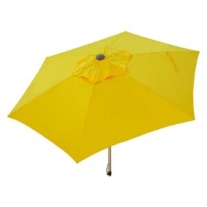 DestinationGear Yellow 8.5' Push Up Market Umbrella