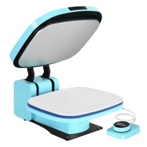 Dextrus 15"x12" Auto Heat Press Machine, Universal 3D Sublimation Transfer Machine with Auto Release for T Shirts, Pillow, Canvas Bag, Blue Color