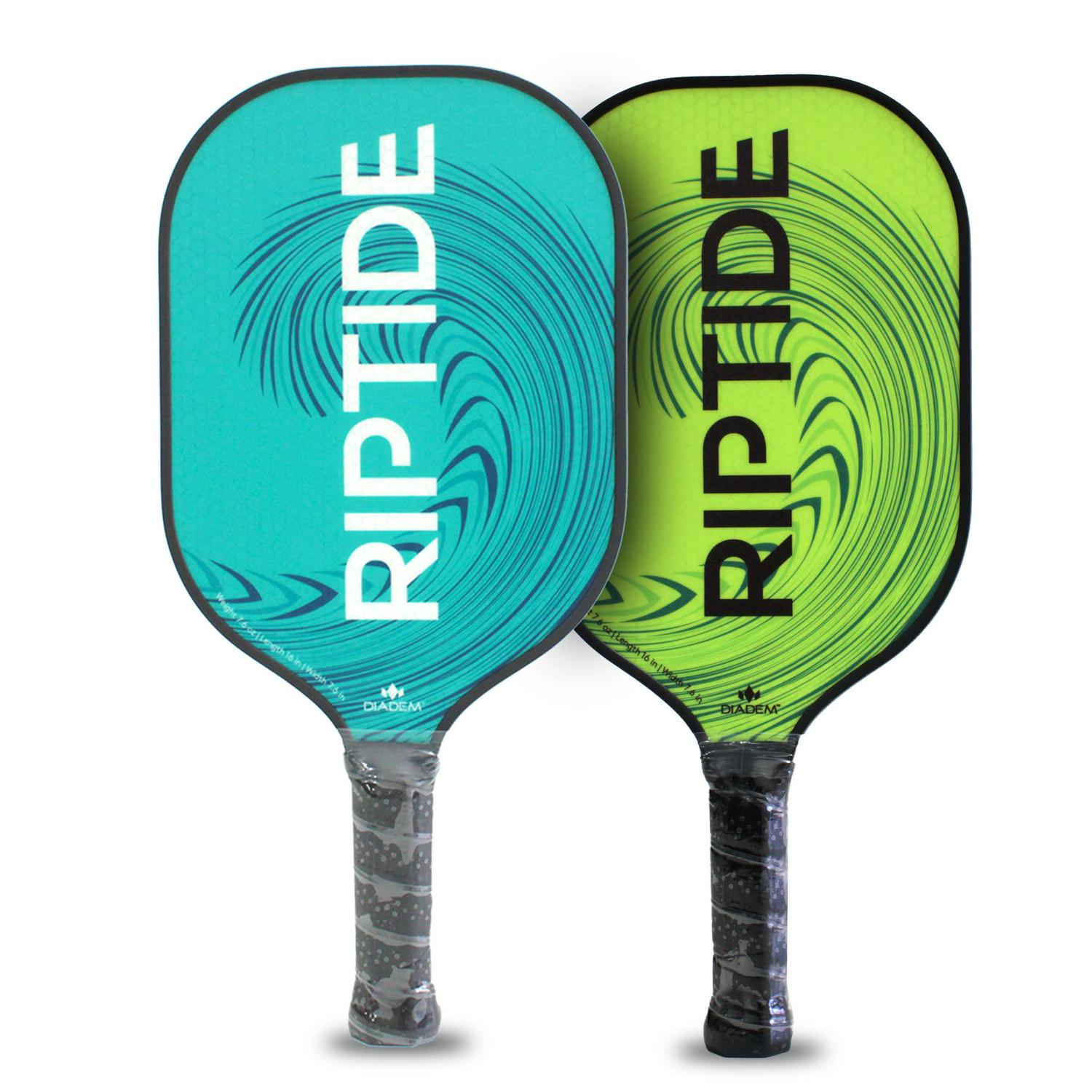 Diadem Sports Riptide HMT Fiber Pickleball Paddle in Teal for All Skill Levels,7.6oz - Image 8