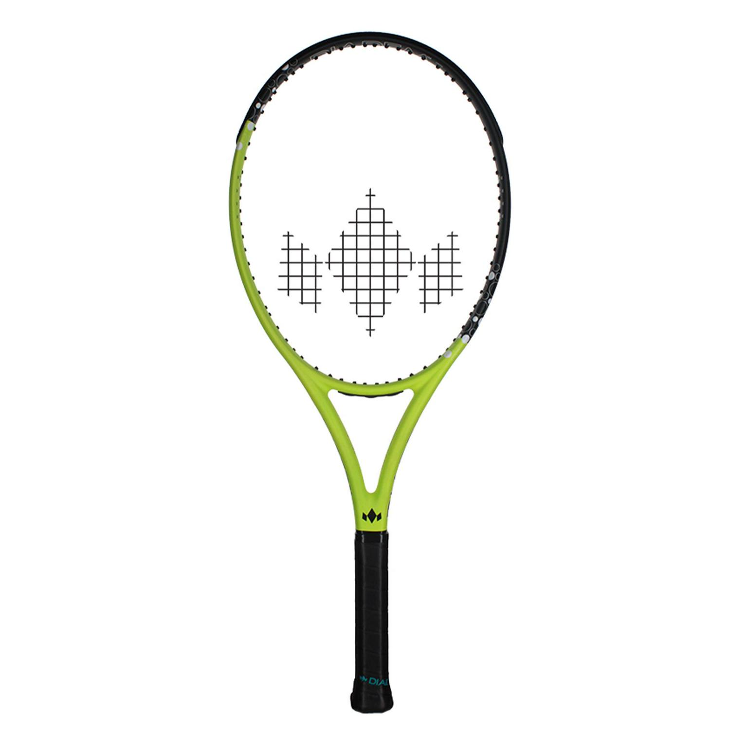 Diadem Sports Super 26" Junior Tennis Racket in Yellow,Pre-Strung,8.8oz - Image 2