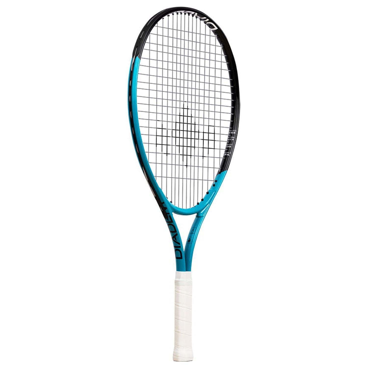 Diadem Sports Super 26" Junior Tennis Racket in Teal,Pre-Strung,8.8oz
