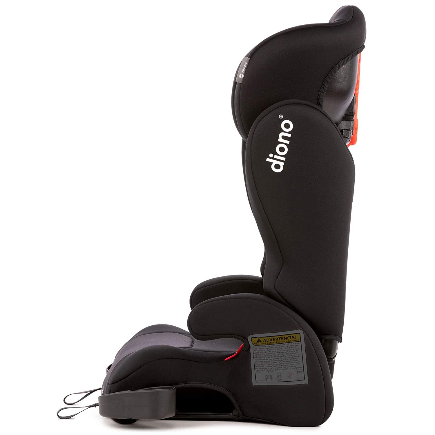 Diono Cambria 2 Latch 2-in-1 XL Highback Booster Car Seat, Black - Image 14