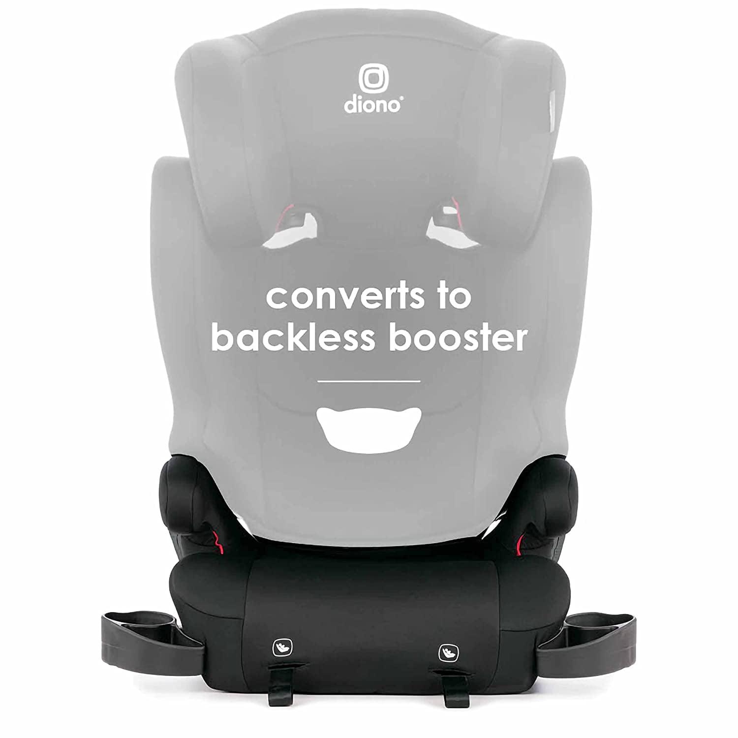 Diono Cambria 2 Latch 2-in-1 XL Highback Booster Car Seat, Black - Image 4