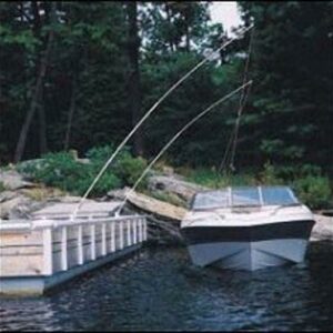 Dock Edge Premium Mooring Whip Watercraft Docking System (Set of 2), 14' for Craft up to 28' or 10,000 lbs