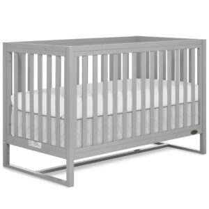 Dream On Me Arlo 5 In 1 Convertible Crib in Pebble Grey