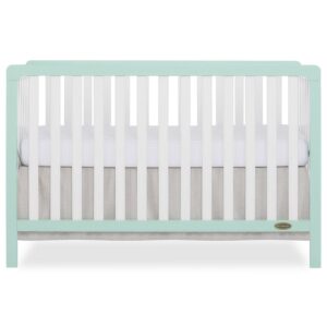 Dream On Me Ridgefield 5-in-1 Convertible Crib, Mint & White