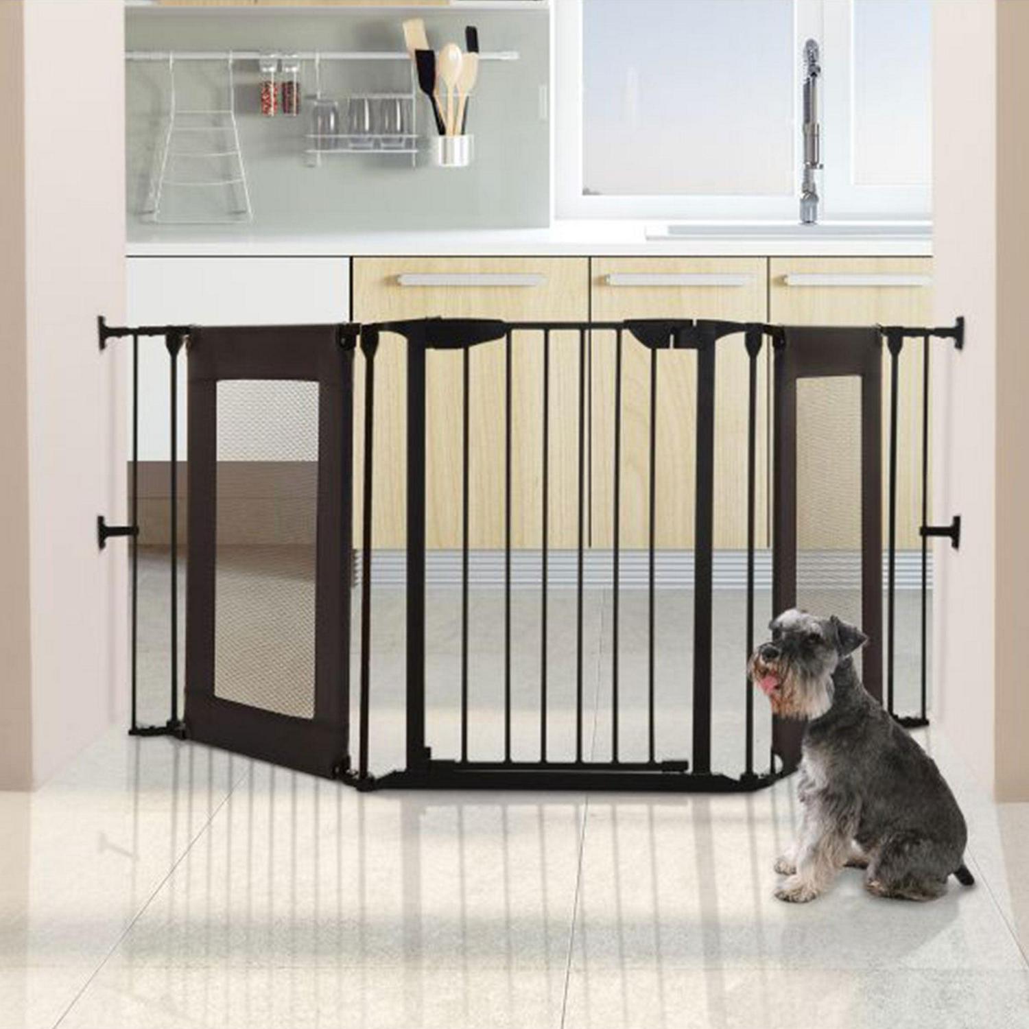 Dreambaby L2060BB Denver Adapta Baby Safety Gate Mesh Barrier, Black - Image 9