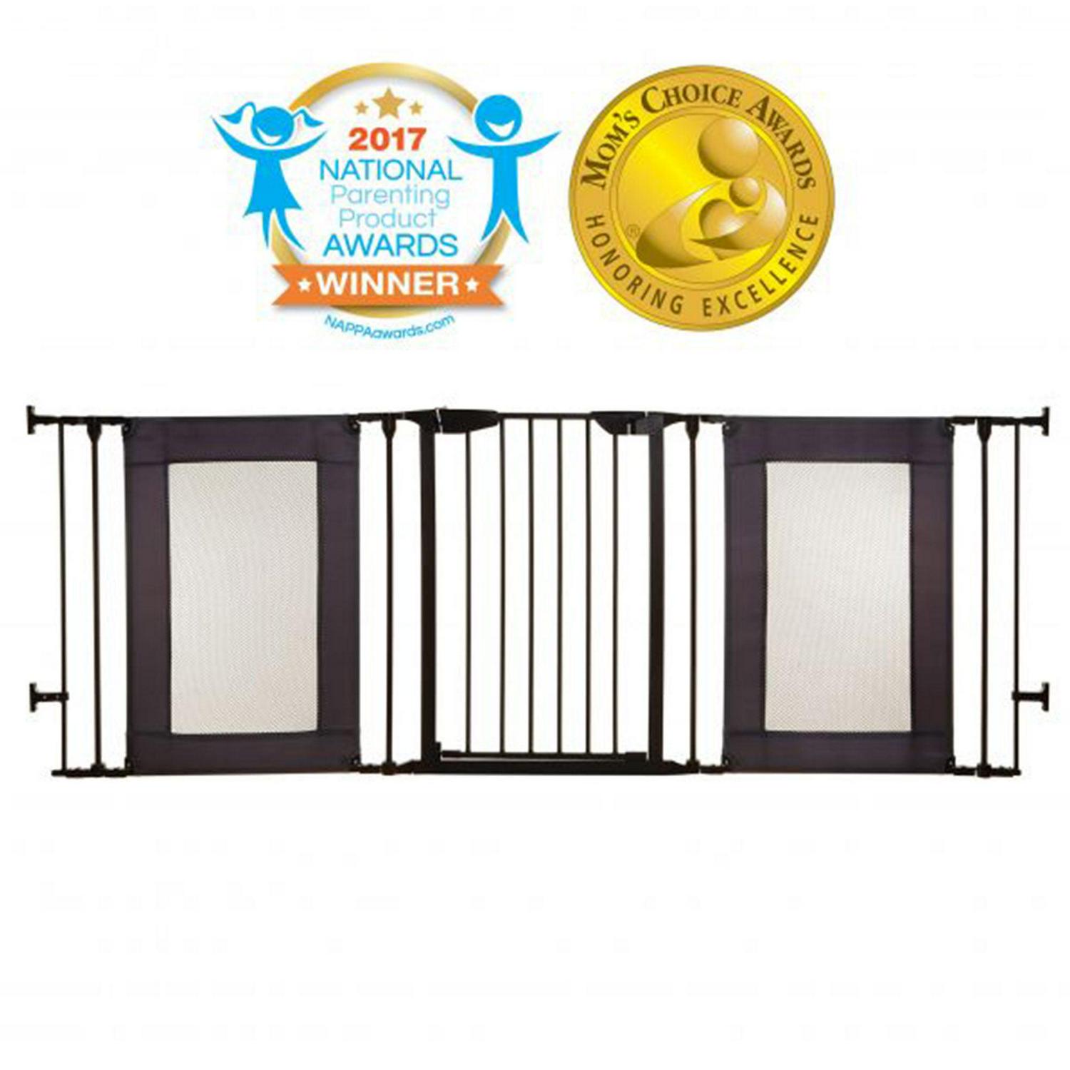 Dreambaby L2060BB Denver Adapta Baby Safety Gate Mesh Barrier, Black - Image 2