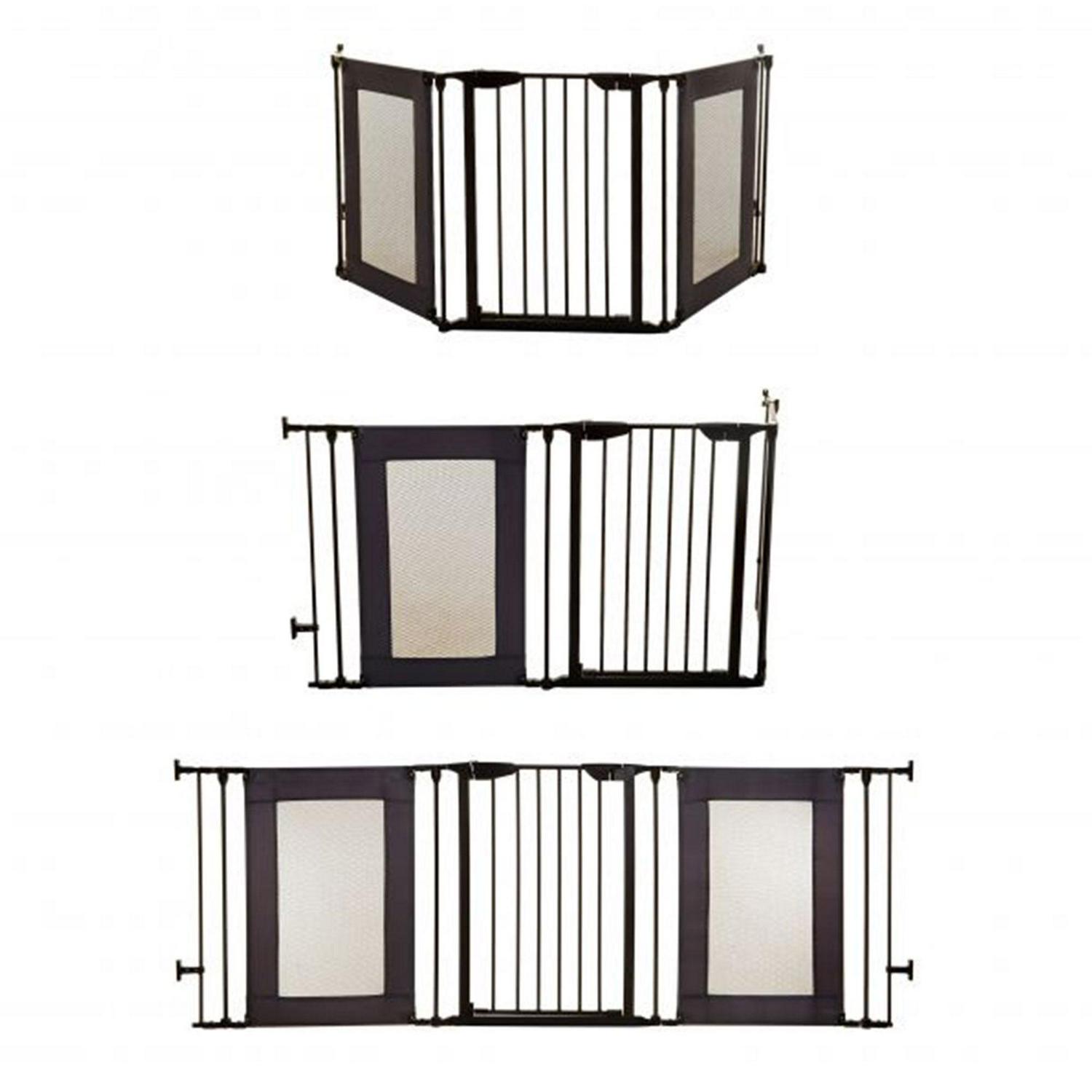 Dreambaby L2060BB Denver Adapta Baby Safety Gate Mesh Barrier, Black - Image 3