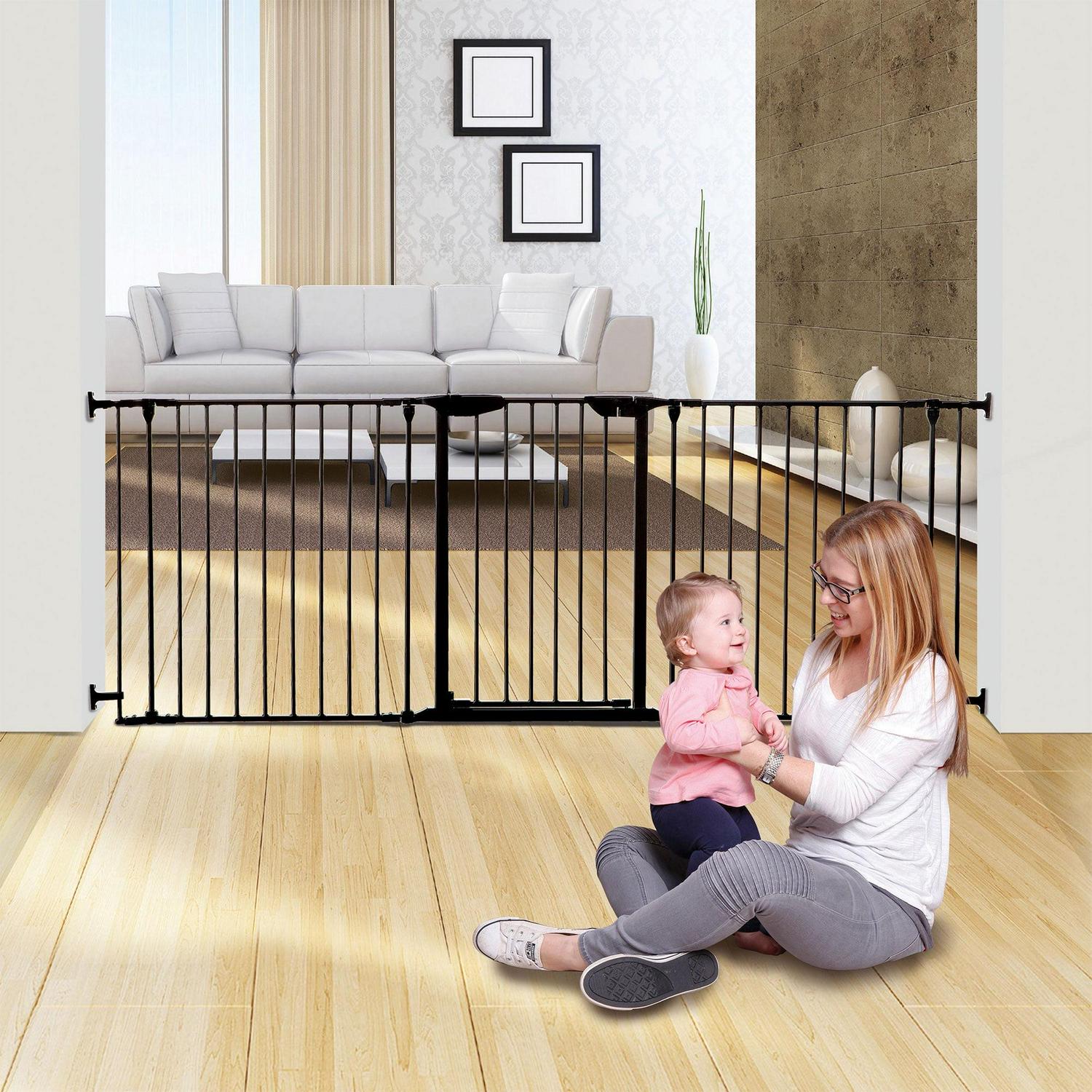 Dreambaby Newport 3-Panel Configurable Adapta-Gate Fits Openings 33.5-79 inches wide - Image 7