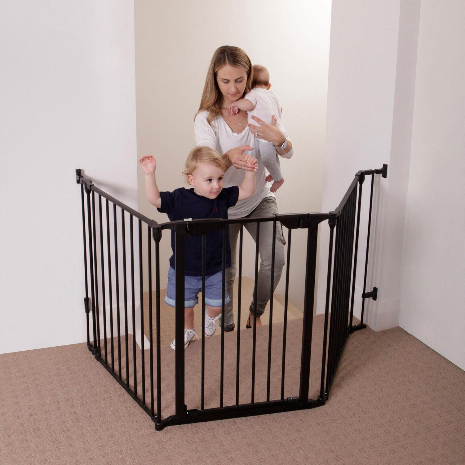 Dreambaby Newport 3-Panel Configurable Adapta-Gate Fits Openings 33.5-79 inches wide - Image 5