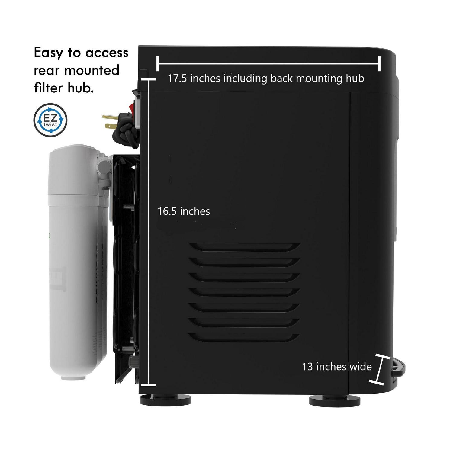 Drinkpod Elite 5 Series Bottleless Hot and Cold Water Cooler Dispenser with 3 Stage Purification, Complete Installation Kit and Cafe Connect - Image 4
