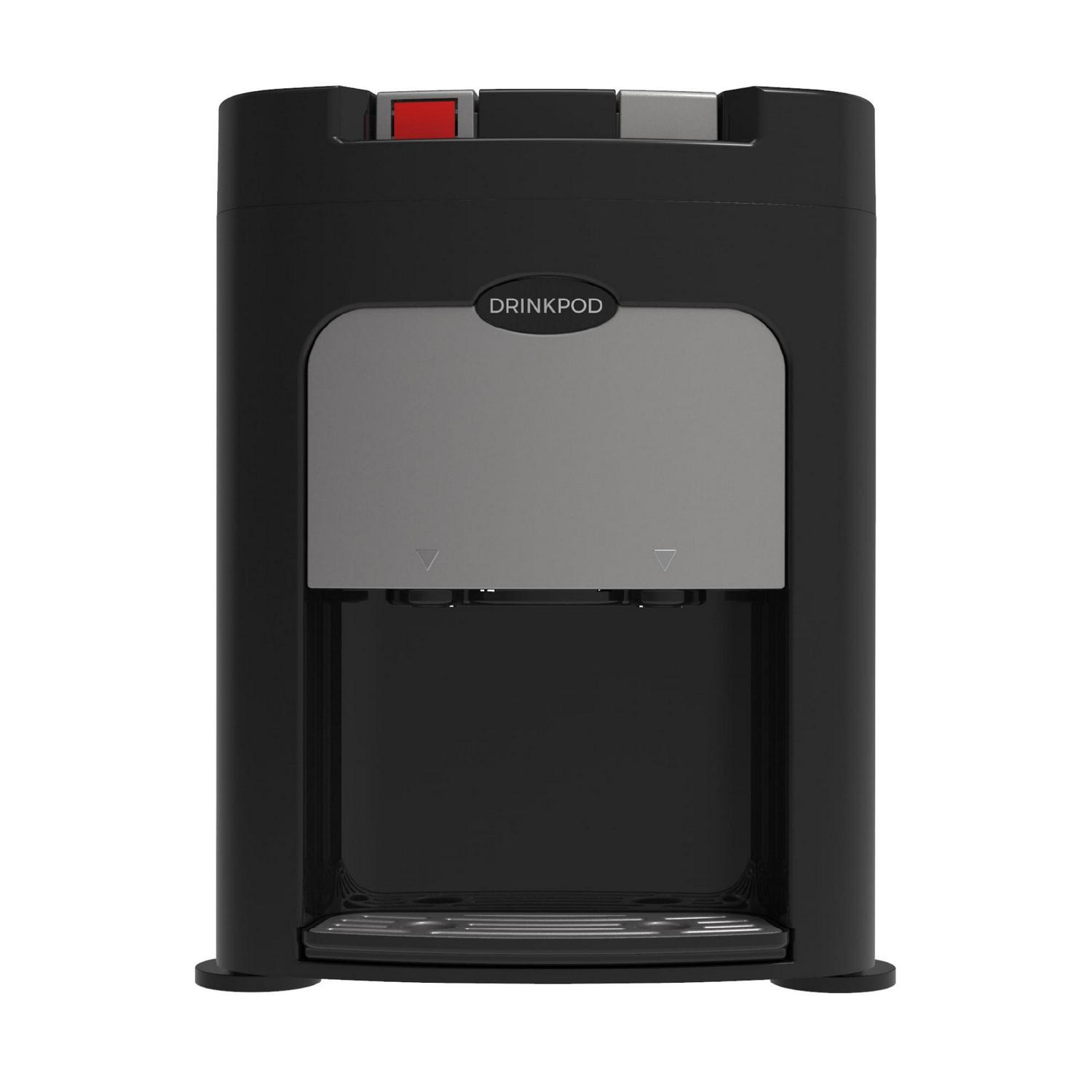 Drinkpod Elite 5 Series Bottleless Hot and Cold Water Cooler Dispenser with 3 Stage Purification, Complete Installation Kit and Cafe Connect