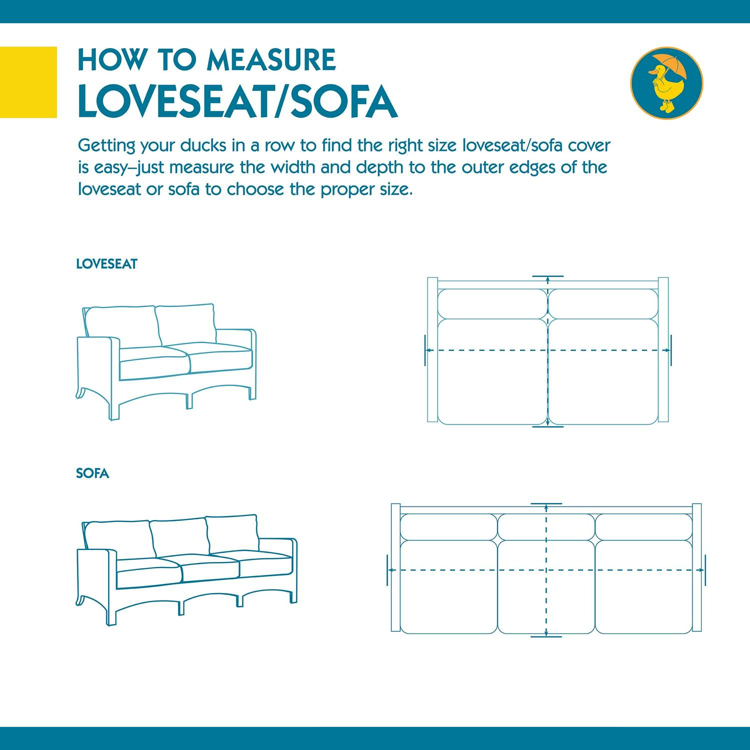 DUCKCOVERS® Soteria Waterproof Outdoor Sofa Cover - Image 8