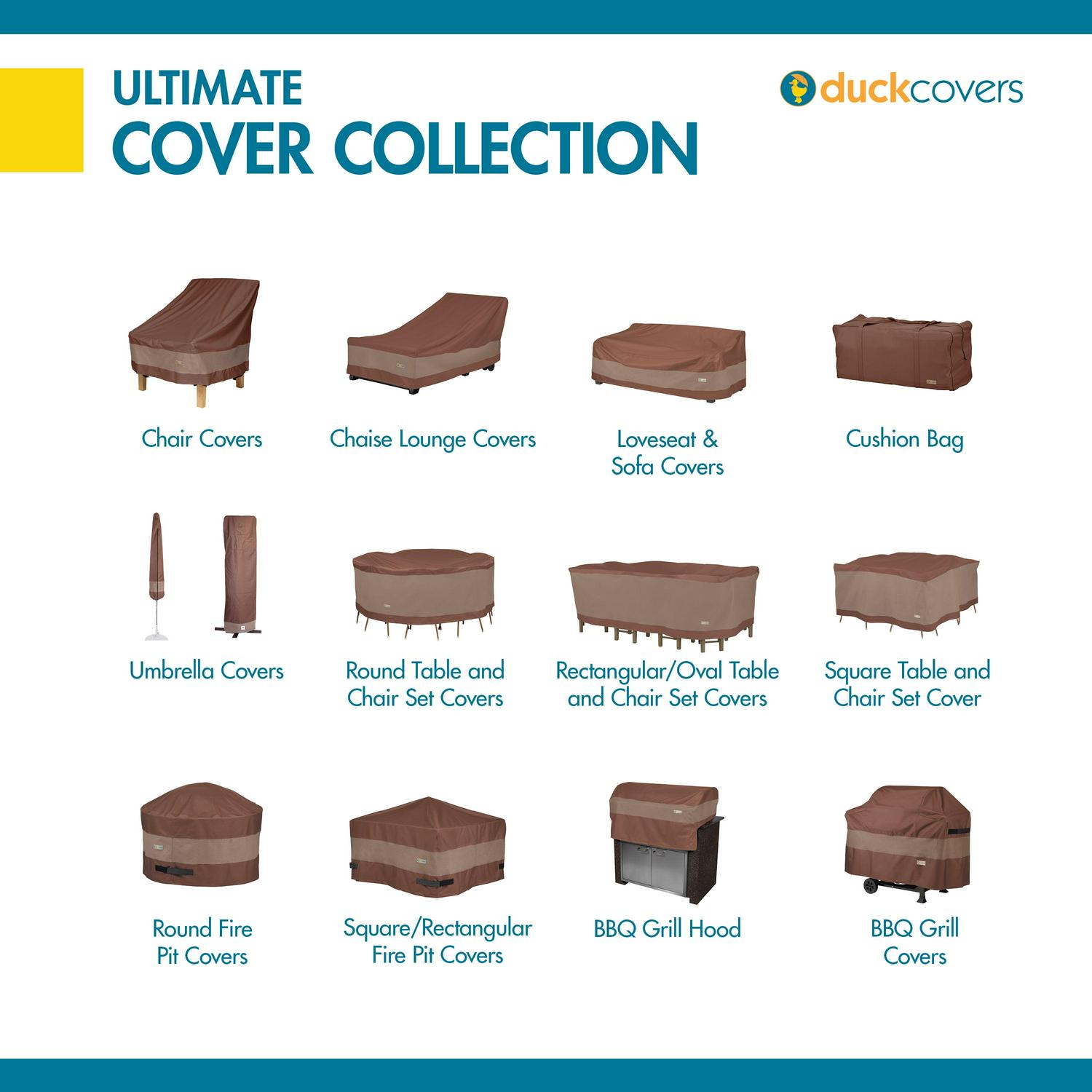 Duck Covers Ultimate Waterproof 51 Inch Patio Bench Cover - Image 10