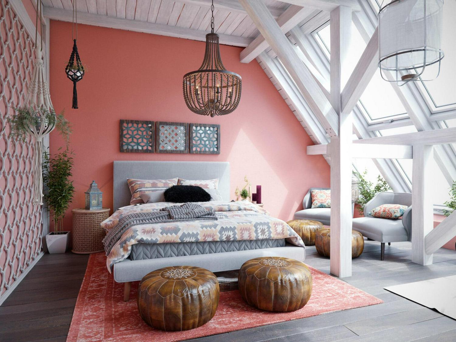 Dumas 5 Light Wood Bead Chandelier with Bronze Finish - Image 2