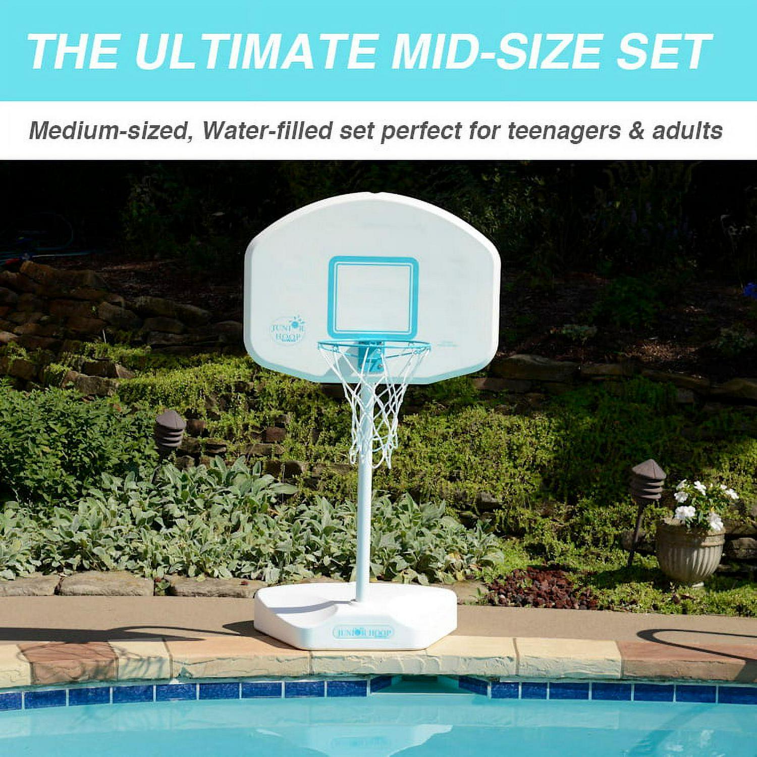 Dunn Rite Junior Hoop Portable Pool Basketball Hoop Stainless Steel Rim (B880) - Image 4