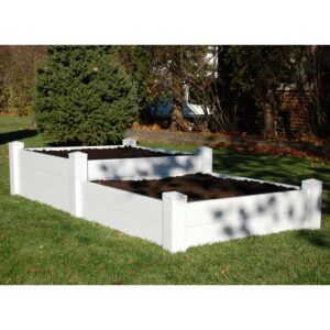 DuraTrel Split Level 4' x 8' Raised Planter Bed
