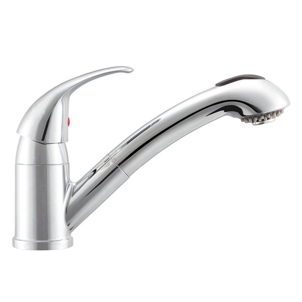 Dura Faucet Designer Pull-Out RV Kitchen Faucet - Chrome Polished - Image 4