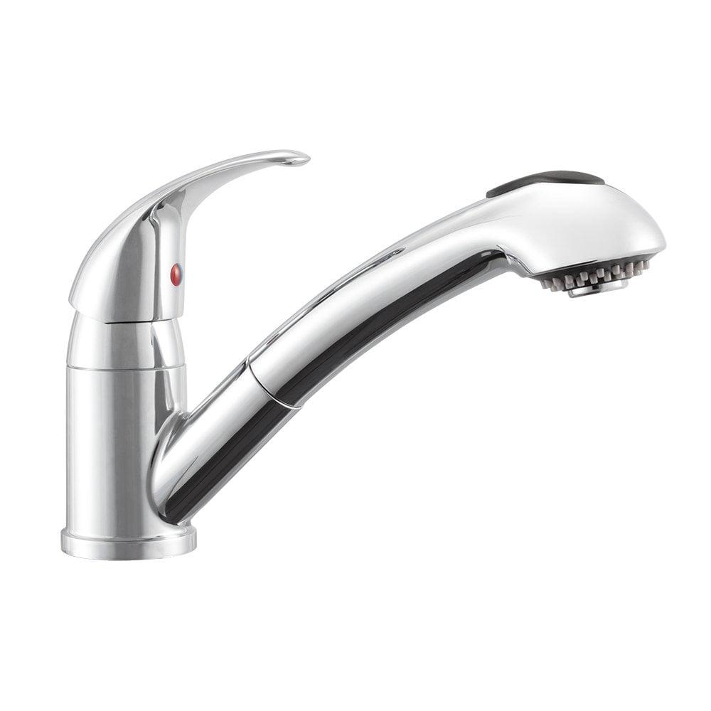 Dura Faucet Designer Pull-Out RV Kitchen Faucet - Chrome Polished