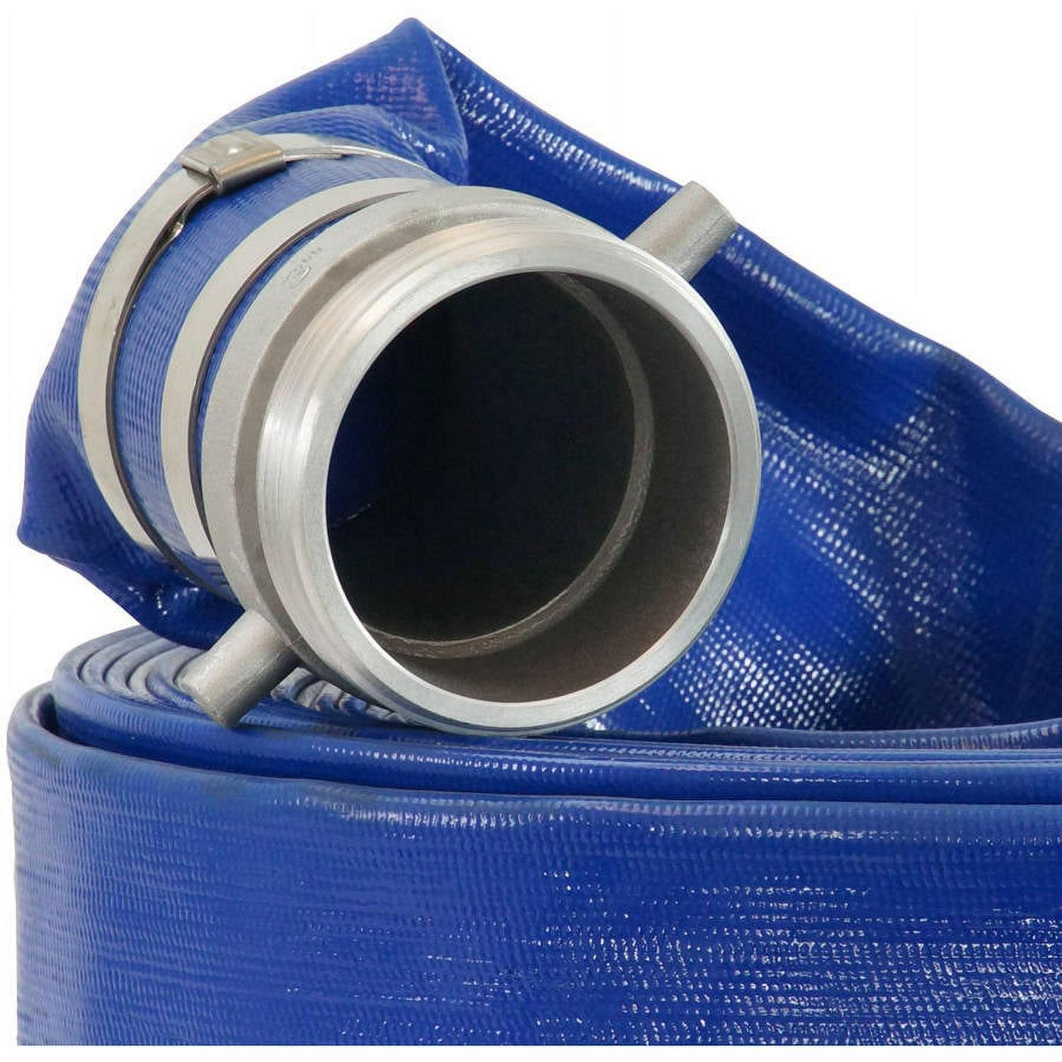 DuroMax XPH0450D 4'' x 50 Ft Discharge Evacuation Hose Water Pump - NPT Camlock - Image 3