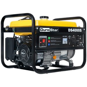 DuroStar DS4000S 4000-Watt 208cc Air Cooled OHV Gas Engine Portable RV Generator