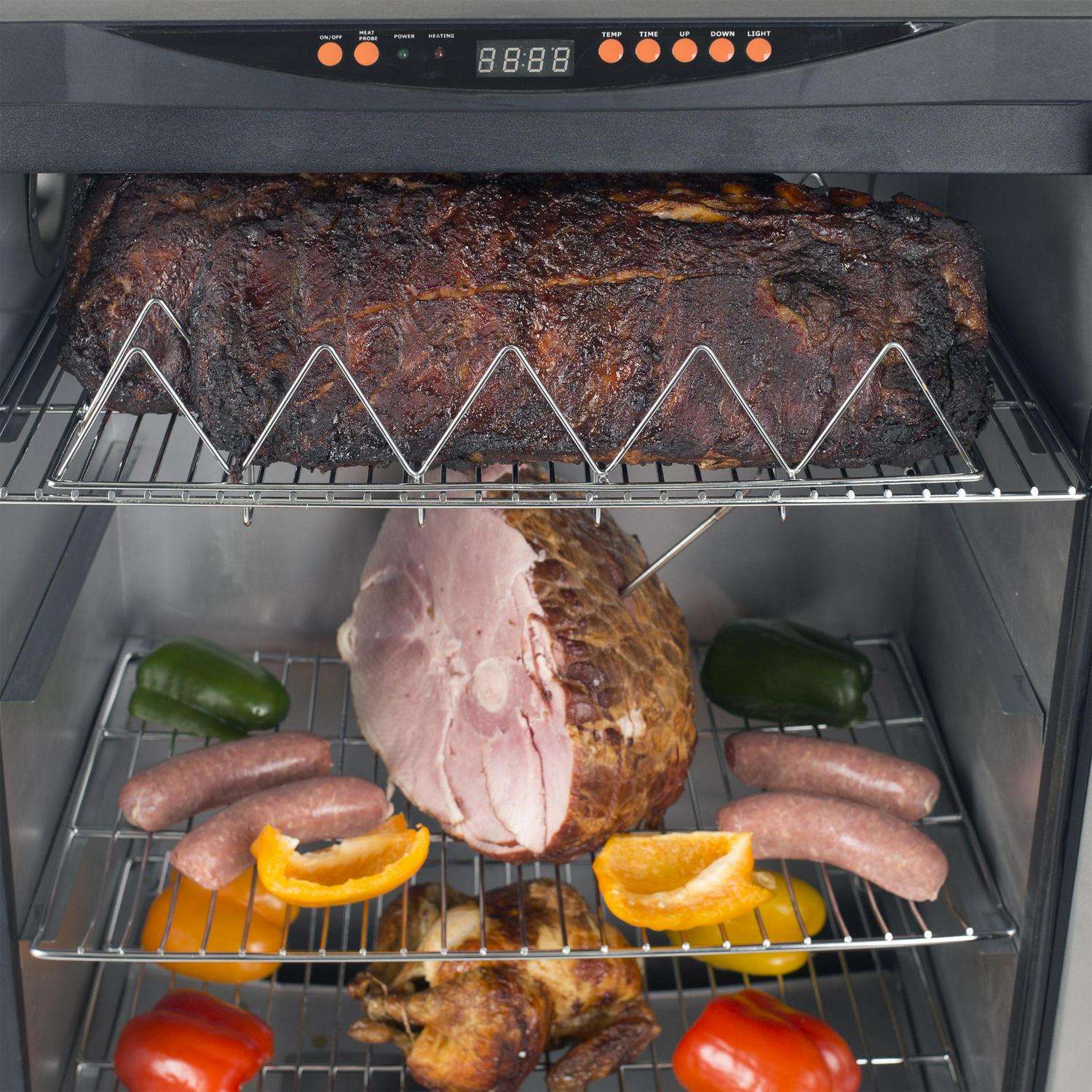 Dyna-Glo 40" Two Door Digital Bluetooth Electric Smoker - Image 18