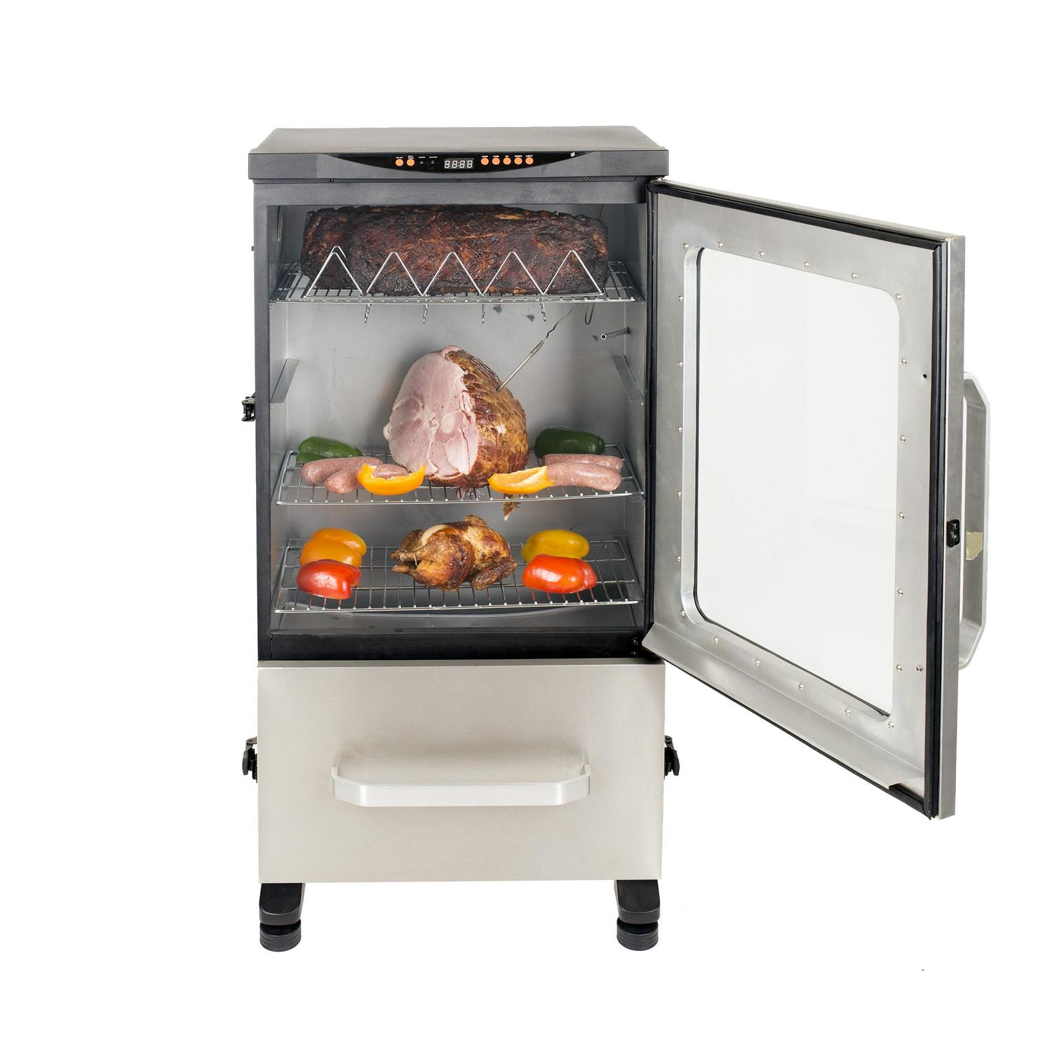 Dyna-Glo 40" Two Door Digital Bluetooth Electric Smoker - Image 17