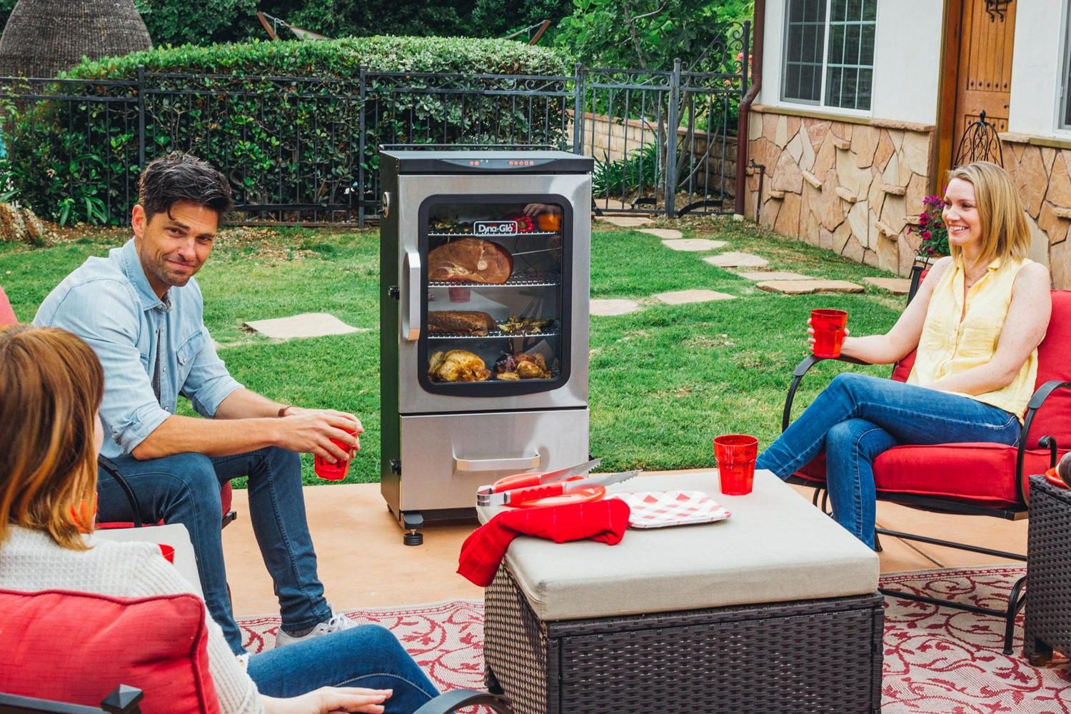 Dyna-Glo 40" Two Door Digital Bluetooth Electric Smoker - Image 21