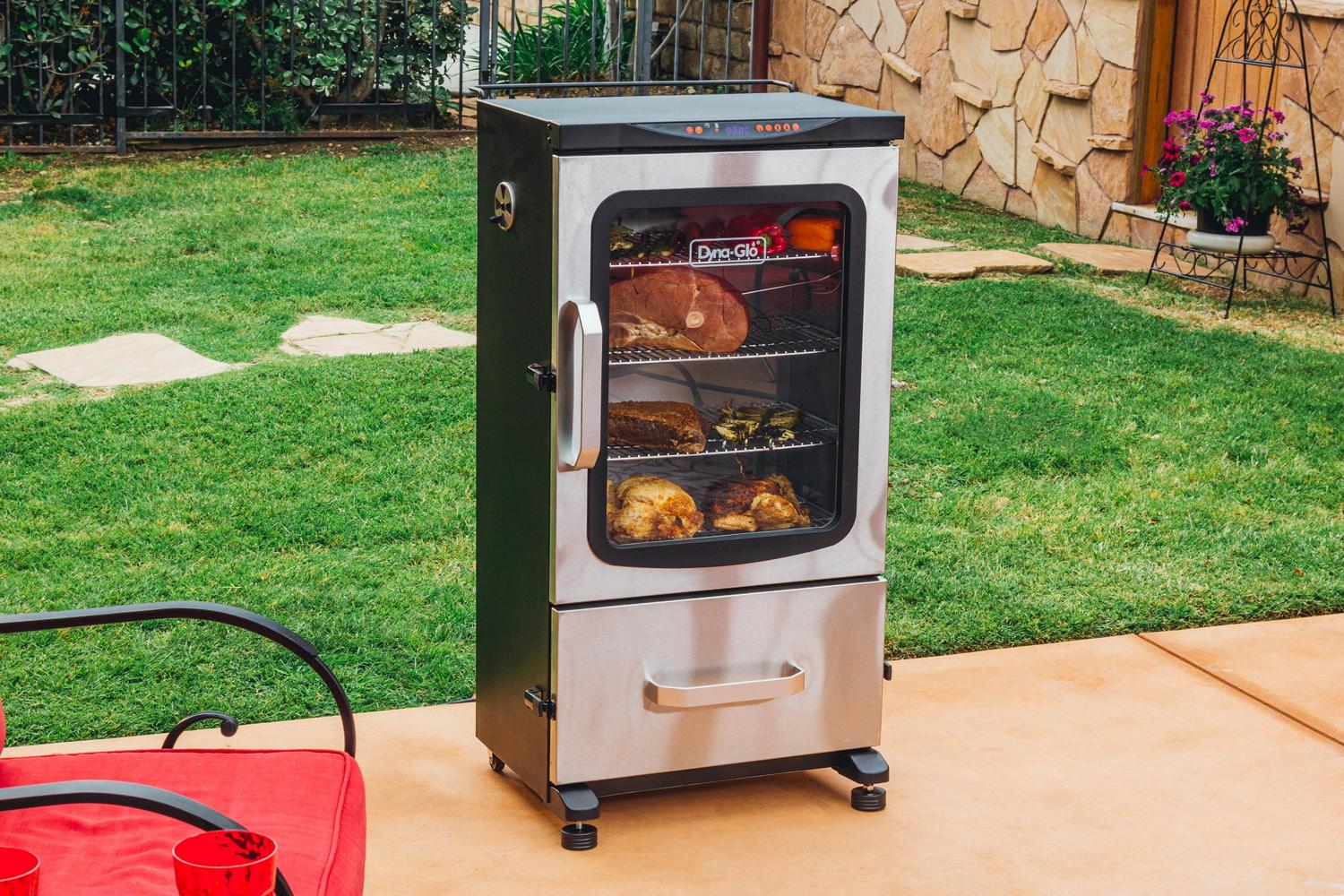 Dyna-Glo 40" Two Door Digital Bluetooth Electric Smoker - Image 20