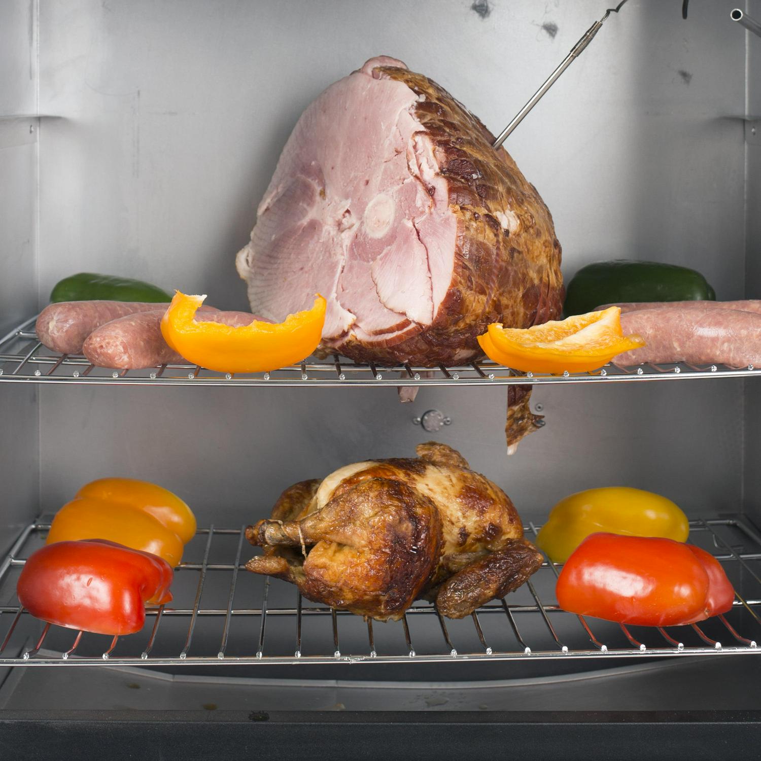 Dyna-Glo 40" Two Door Digital Bluetooth Electric Smoker - Image 19