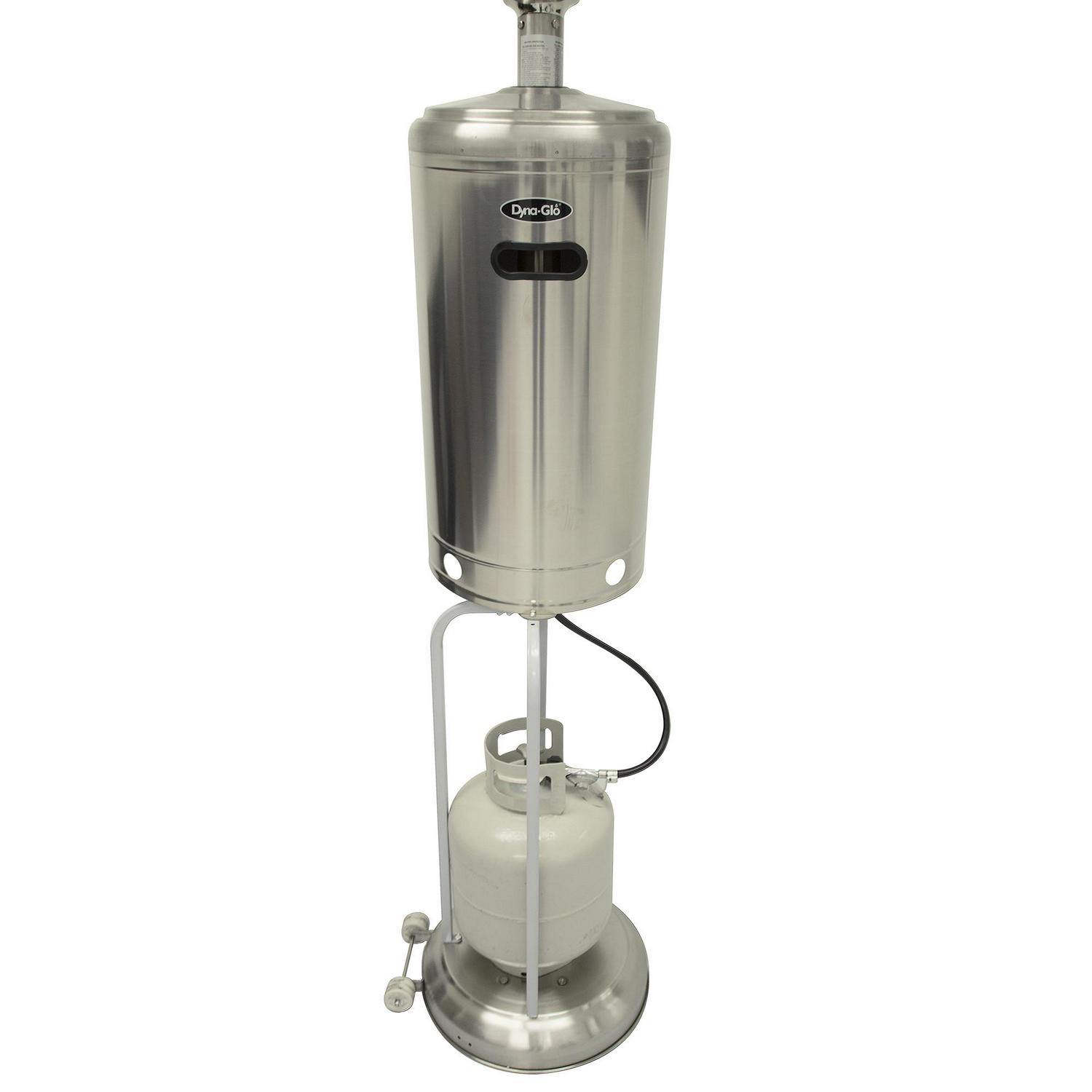 Dyna-Glo 41,000 BTU Deluxe Stainless Steel Propane Patio Heater - Image 2