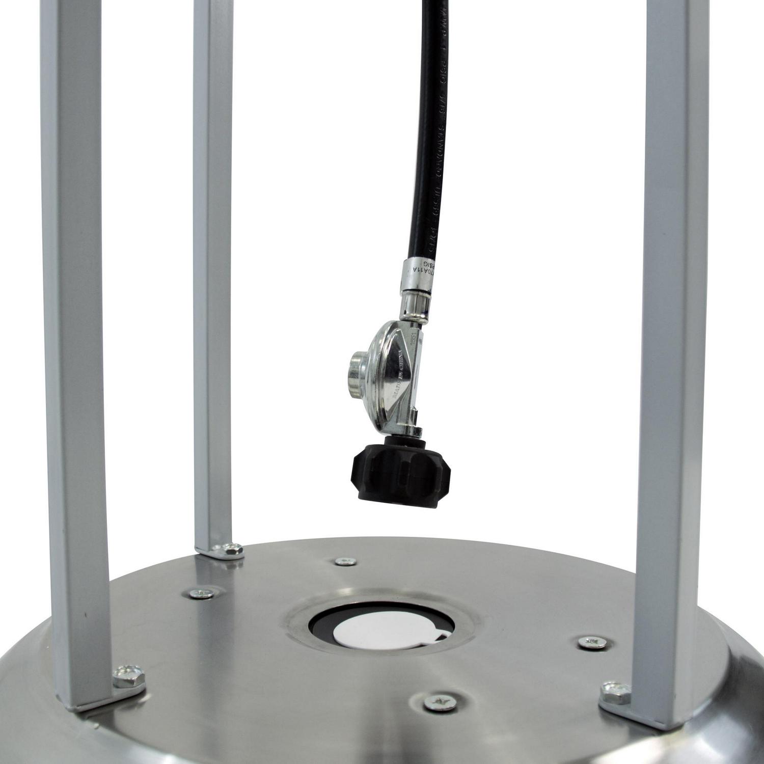 Dyna-Glo 41,000 BTU Deluxe Stainless Steel Propane Patio Heater - Image 3