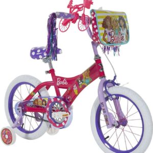 Dynacraft Barbie 16-Inch Girls BMX Bike For Age 5-7 Years