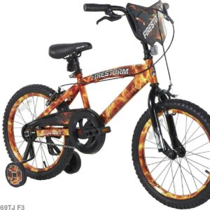 18" Dynacraft Firestorm Boys Bike, BMX, Ages 6-9, Durable Steel Frame