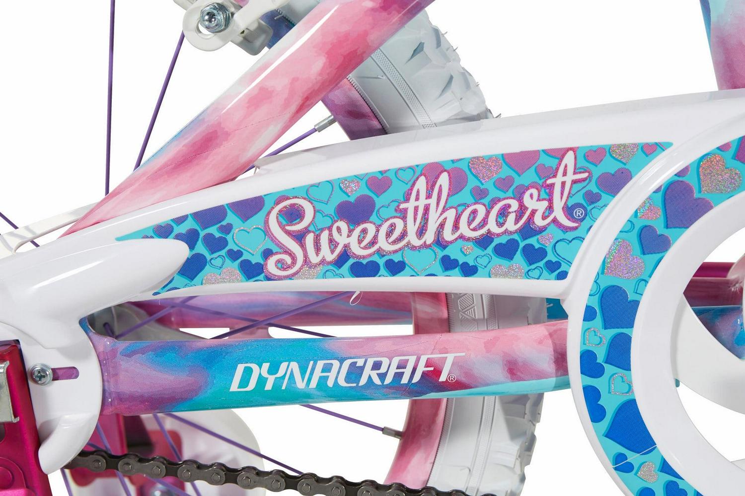 Dynacraft Sweetheart 18-inch Girls Bike – Stylish, Fun Ride for Ages 6-9, Perfect for Young Adventurers - Image 6