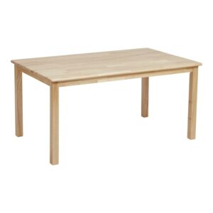 ECR4Kids 24in x 48in Rectangular Hardwood Table with 22in Legs, Honey