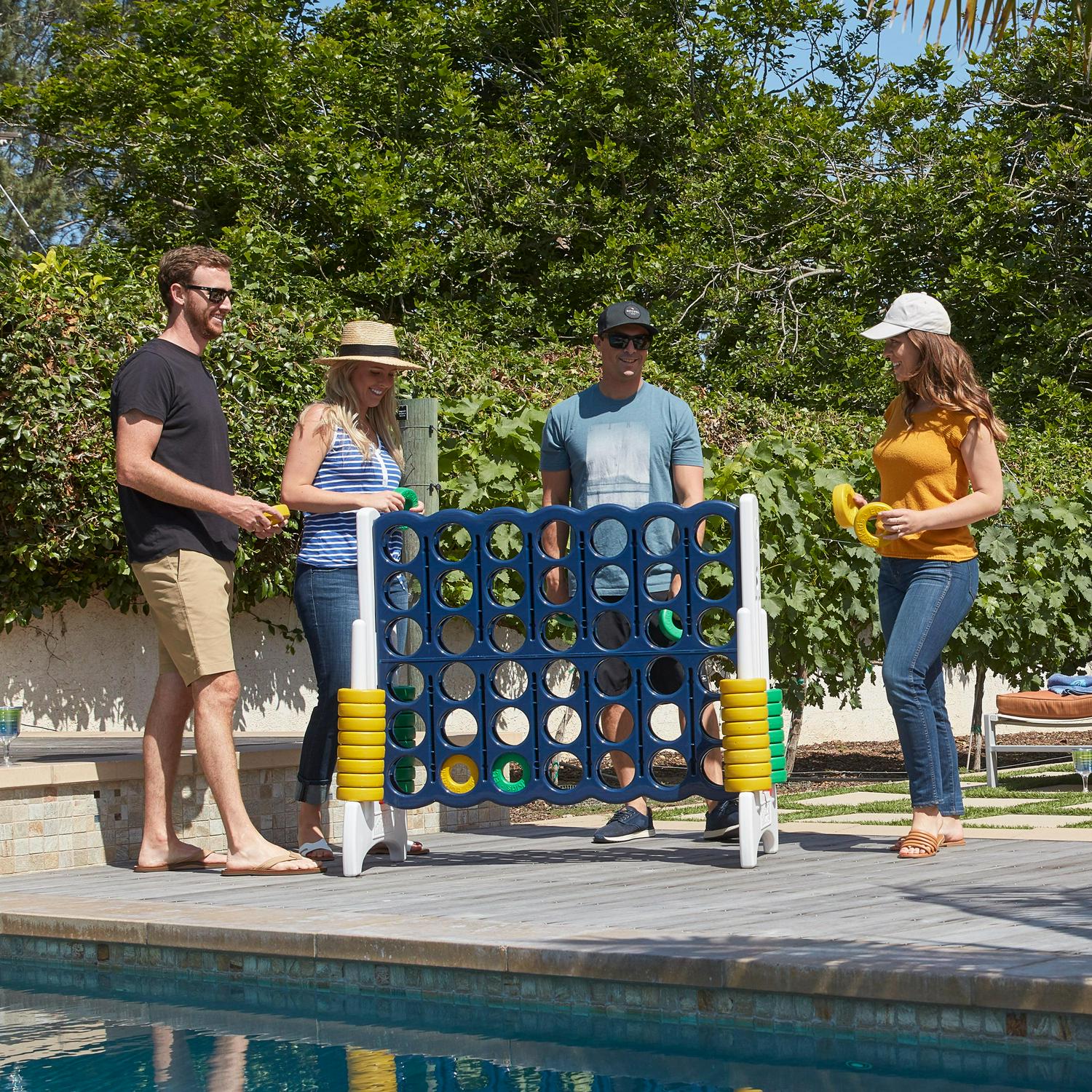 ECR4Kids Jumbo 4-To-Score, Blue/Gold - Image 8