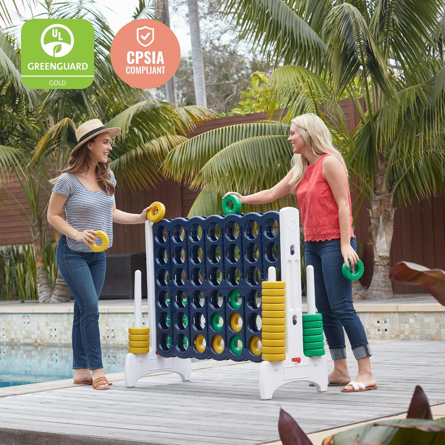 ECR4Kids Jumbo 4-To-Score, Blue/Gold - Image 6