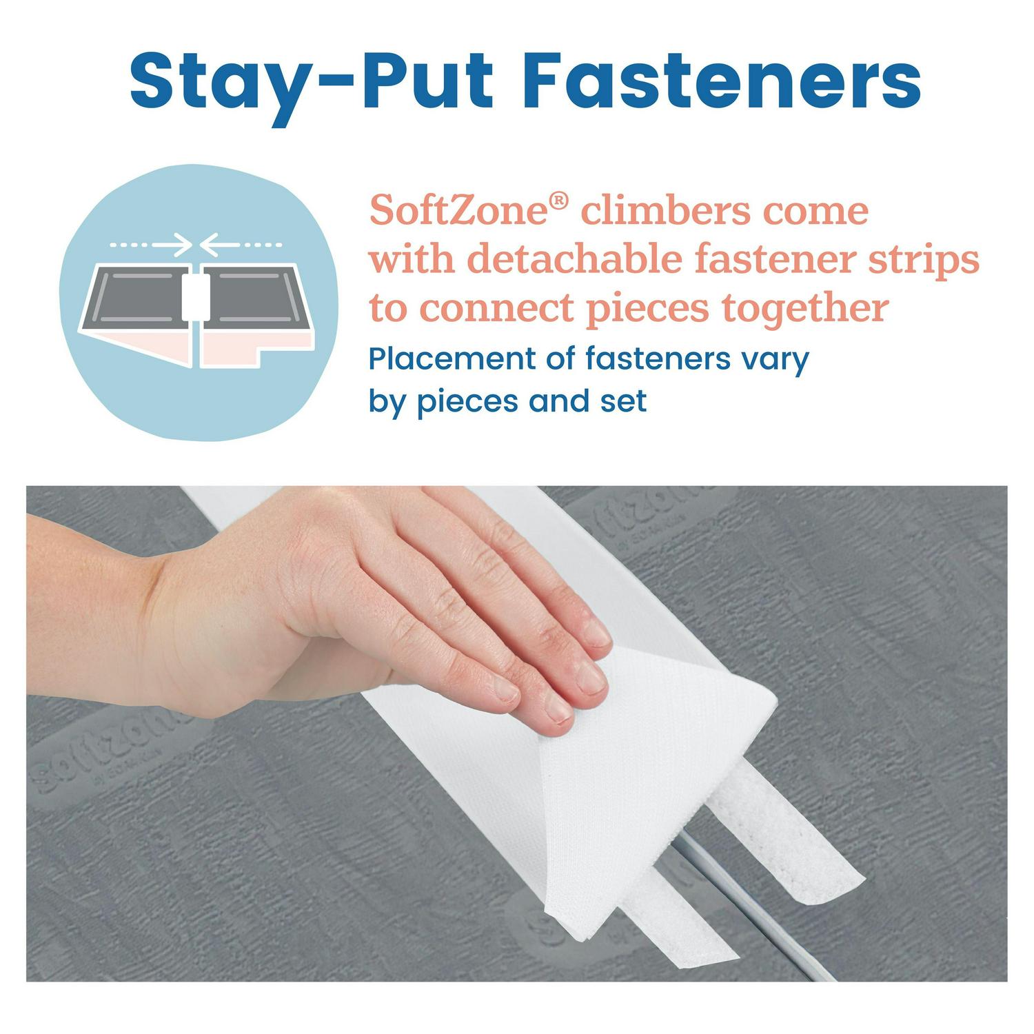 ECR4Kids SoftZone Little Me Wall Climb and Slide, Assorted, 6-Piece - Image 8