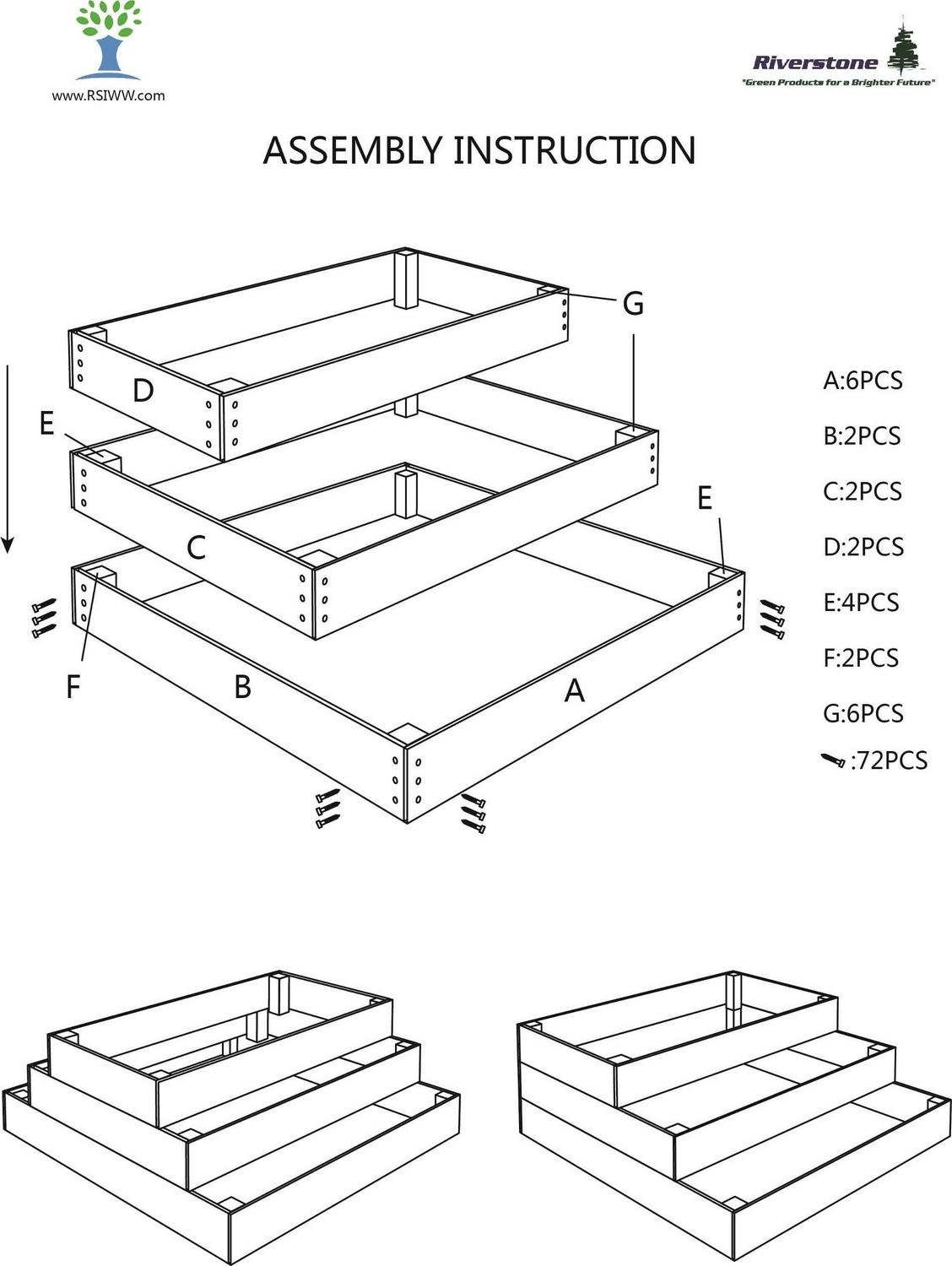 EDEN Waterfall / Pyramid Garden Bed Kit - Image 6