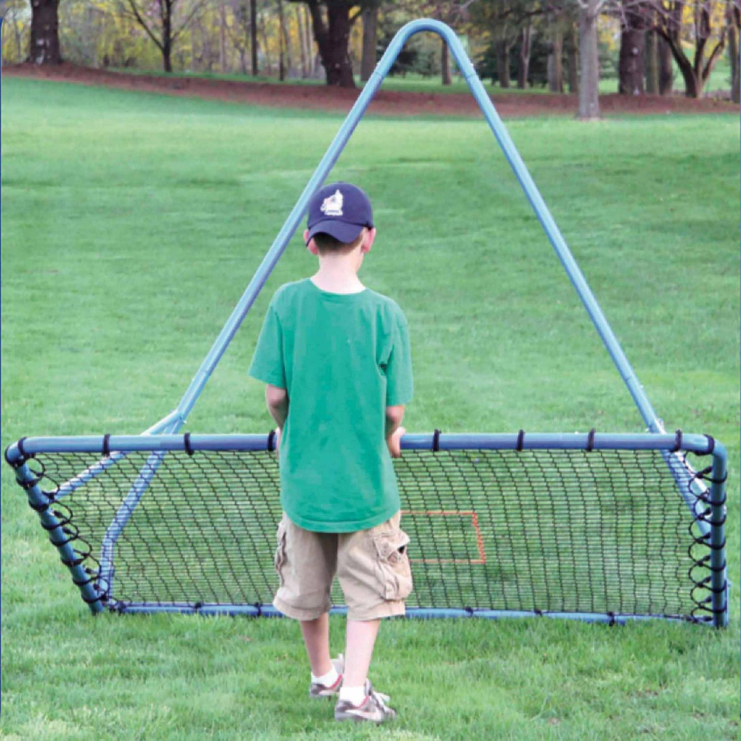 EZ Goal Baseball Monster 6' x 6' Rocket Back Rebounder Throwback - Image 8