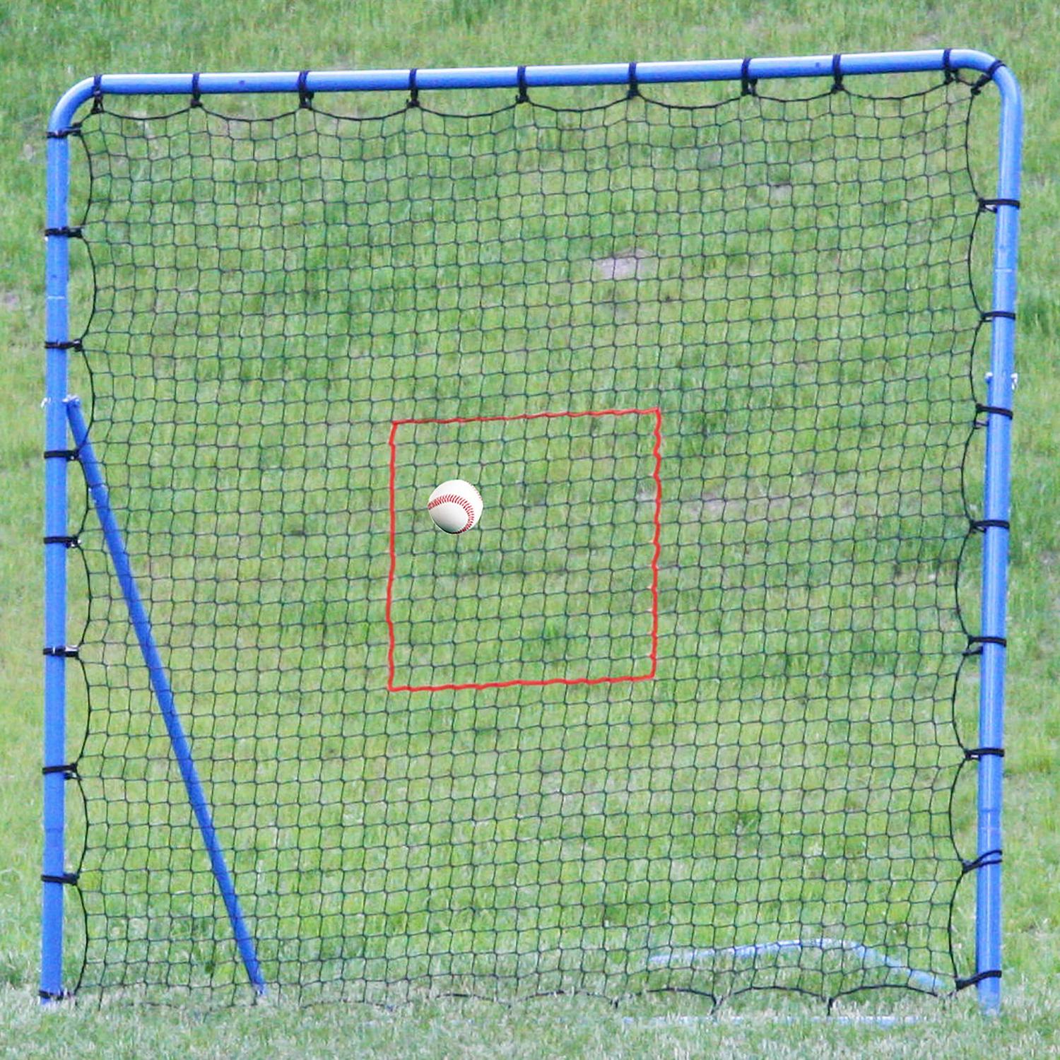 EZ Goal Baseball Monster 6' x 6' Rocket Back Rebounder Throwback - Image 2